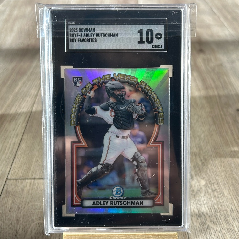 Adley Rutschman 2023 Bowman #ROY-4 ROY Favorites SGC 10 Baltimore Orioles
